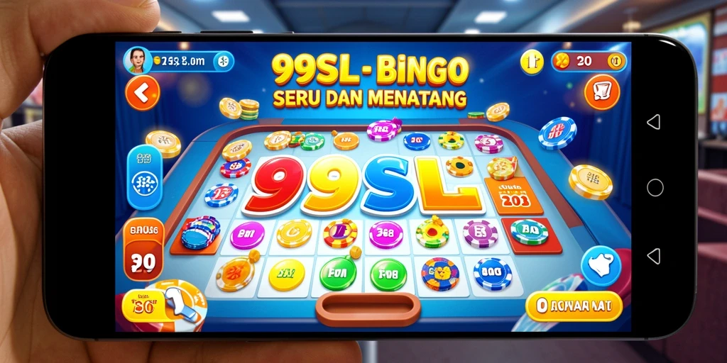 Screenshot gameplay 99SL menampilkan suasana permainan Bingo yang seru.