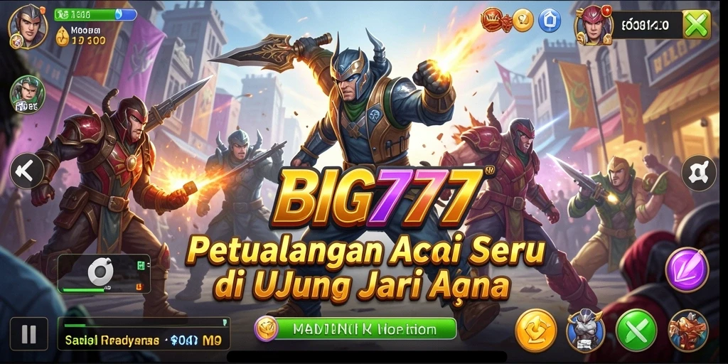 Screenshot gameplay BIG777 menunjukkan aksi yang mendebarkan dan visual yang menawan.