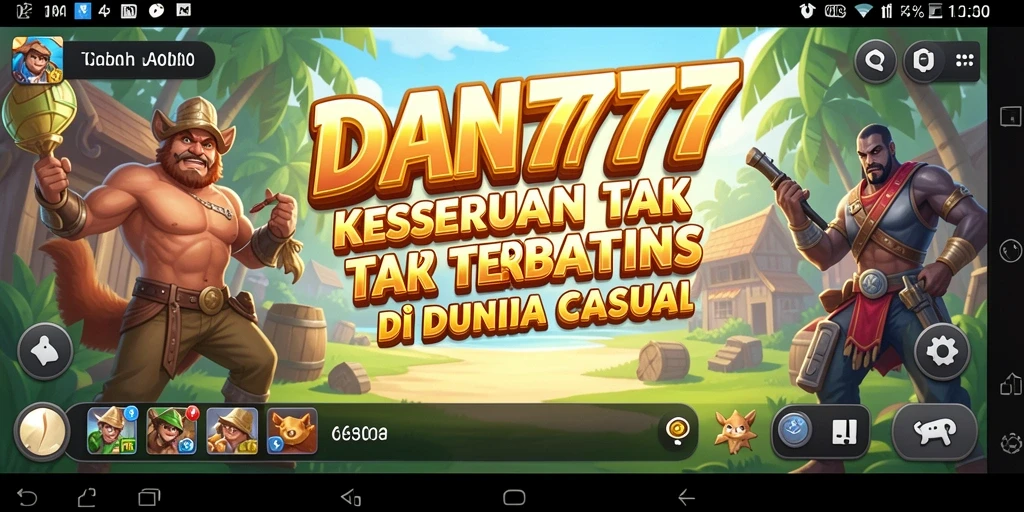 Tampilan gameplay seru di DAN777 dengan tantangan menarik.