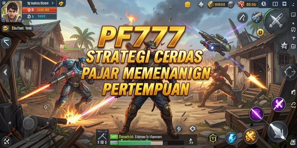 Screenshot gameplay PF777 menunjukkan aksi pertempuran yang mendebarkan.