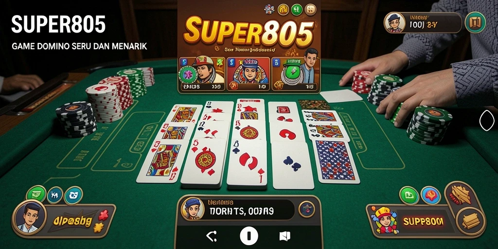Tampilan gameplay seru dari SUPER805 yang penuh aksi.